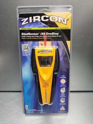 New Zircon StudSensor i65 OneStep Center and Edge Finding Electronic Stud Finder