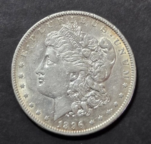 1896-O Morgan Dollar, AU