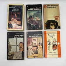 Vintage Penguin Classics Lot of 6 – Dostoyevsky Mann James Maugham