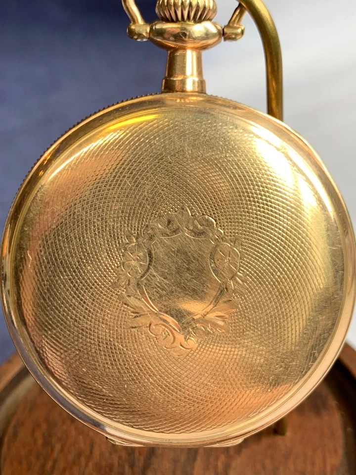 Reloj Bolsillo Hamilton Antiq 1914 16S 17J Modelo 2 Grado 974 20 Años Garantizado *FUNCIONA* Foto 3 de 4