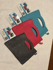 New Feltables Felt Handle Clutch For Crafting 3 Pack