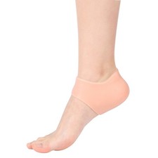 2PCS Silicone Moisturizing Gel Heel Socks Cracked Foot Sleeves Pain Relief A NOW
