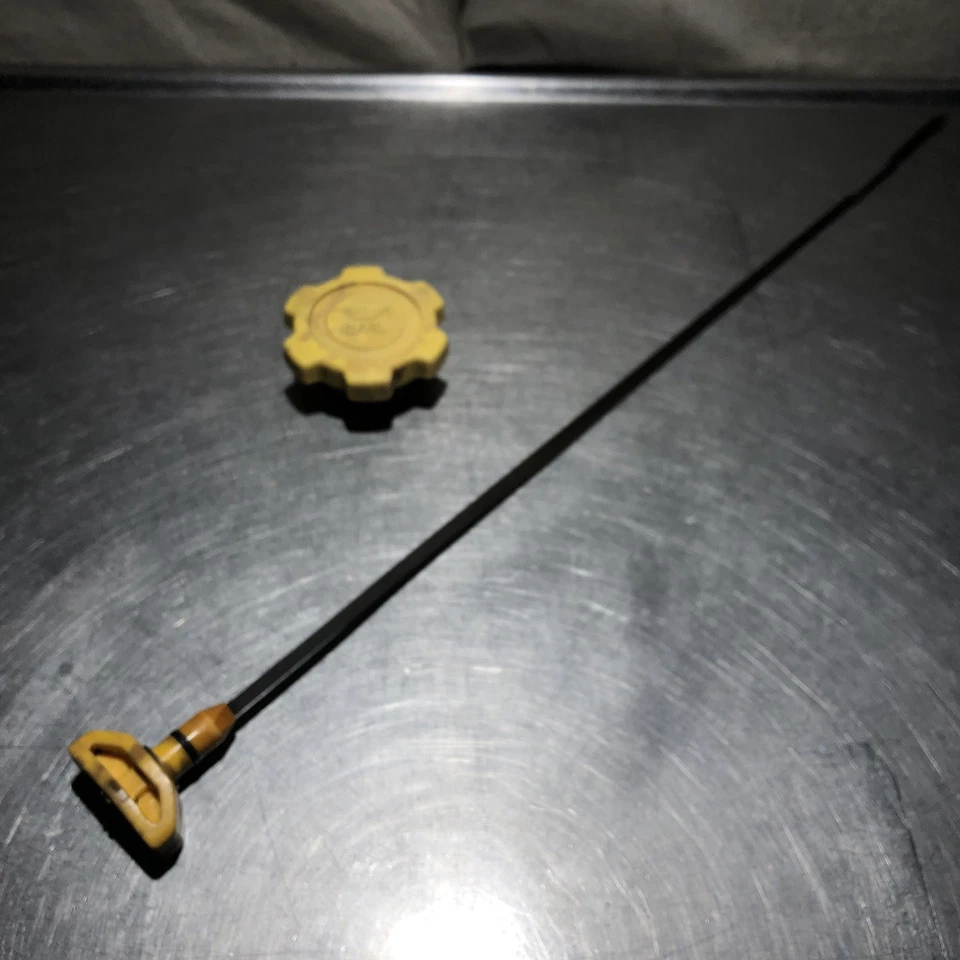 Varilla de medición de aceite de motor + tapa OEM Subaru Legacy Outback 1995-2004 Forester 1998-2005 Foto 4 de 4