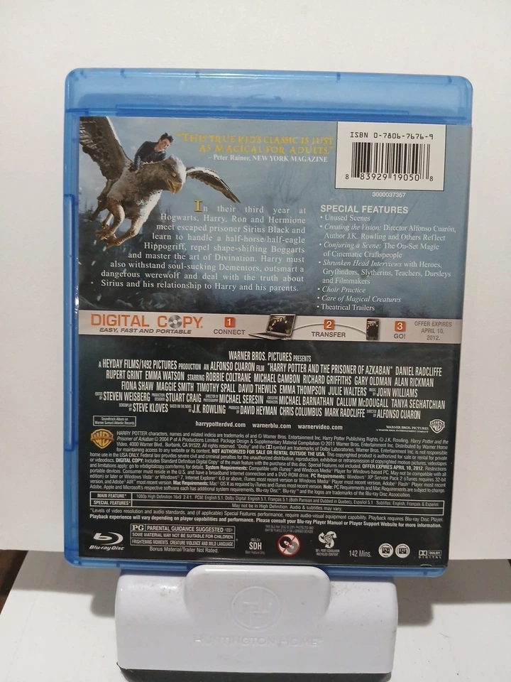 Harry Potter and The Prisoner of Azkaban Limited Edition Includes: Blu-ray/D... - Image 2 of 3