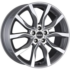 Jante alu MAK HIGHLANDS 16" 6.5J 5x114.3 ET 40 76 SILVER