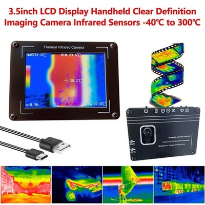 Handheld Clear Definition Imaging Camera Infrared Sensor Tes 3.5inch LCD Display