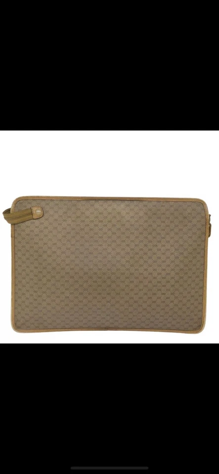 Bolso - Portafolio de documentos vintage Gucci Document Foto 2 de 4