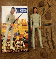 Marx Johnny West Marxman Fort Apache Fighters Movable Indian Chief Cochise