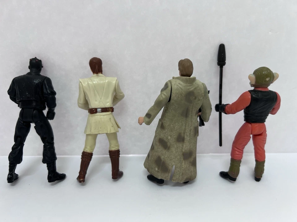 Экшн-фигурки и запчасти Star Wars 90-е - 2000-е лот из 19 экшн-фигурок оружие - Изображение 3 из 4
