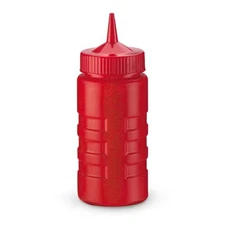 Vollrath 4916-13 Squeeze Bottle - Ribbed, 16 oz. Capacity