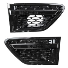 Black side vents air wing intake for Range Rover Sport L320 Autobiography PAIR