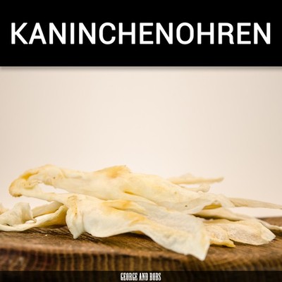 Kaninchenohren - 2000g | 2x1000g + Ohne Fell + Natürlich ohne  Zusatzstoffe