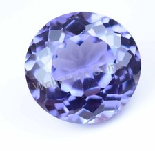 Natural Musgravite 5.80 Ct Gray Purple Round Certified Loose Gemstone