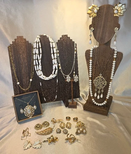 23 pc Vintage Costume Jewelry Monet