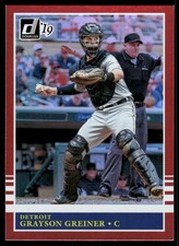 2019 Donruss Holo Red #205 Grayson Greiner RETRO - BB