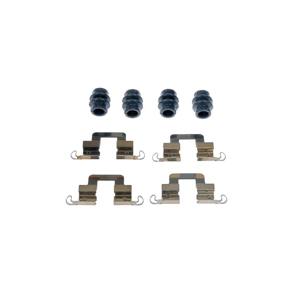 Dorman - Kit de herrajes de freno de disco delantero trasero primera parada para Audi A4 2010-2013 Foto 3 de 4