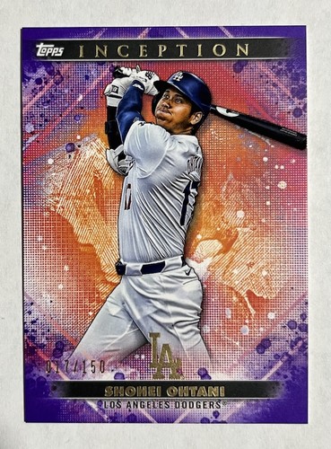 2024 JERSEY MATCH Shohei Ohtani 17/150 Purple Inception 1/1 OHTANI JERSEY #