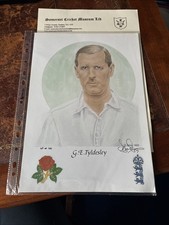 Print of G.E Tyldesley 65/100, Lancashire