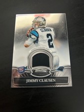 2010 Bowman Sterling - Relics Jimmy Clausen #BSR-JC (MEM, Rookie)