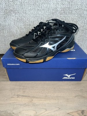 Mizuno Wave Hurricane 3 Women s Size 5.5 Black/Silver
