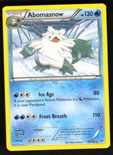Abomasnow 40/162 XY BREAKthrough Rare NM