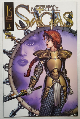 MORE THAN MORTAL SAGAS #1 variant Joseph Michael Linsner,Cry for Dawn, NM+ (9.6)