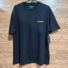 Genuine Ed Hardy Tee NWT Mens M / Womens L Embroidered Super Soft T44/17 