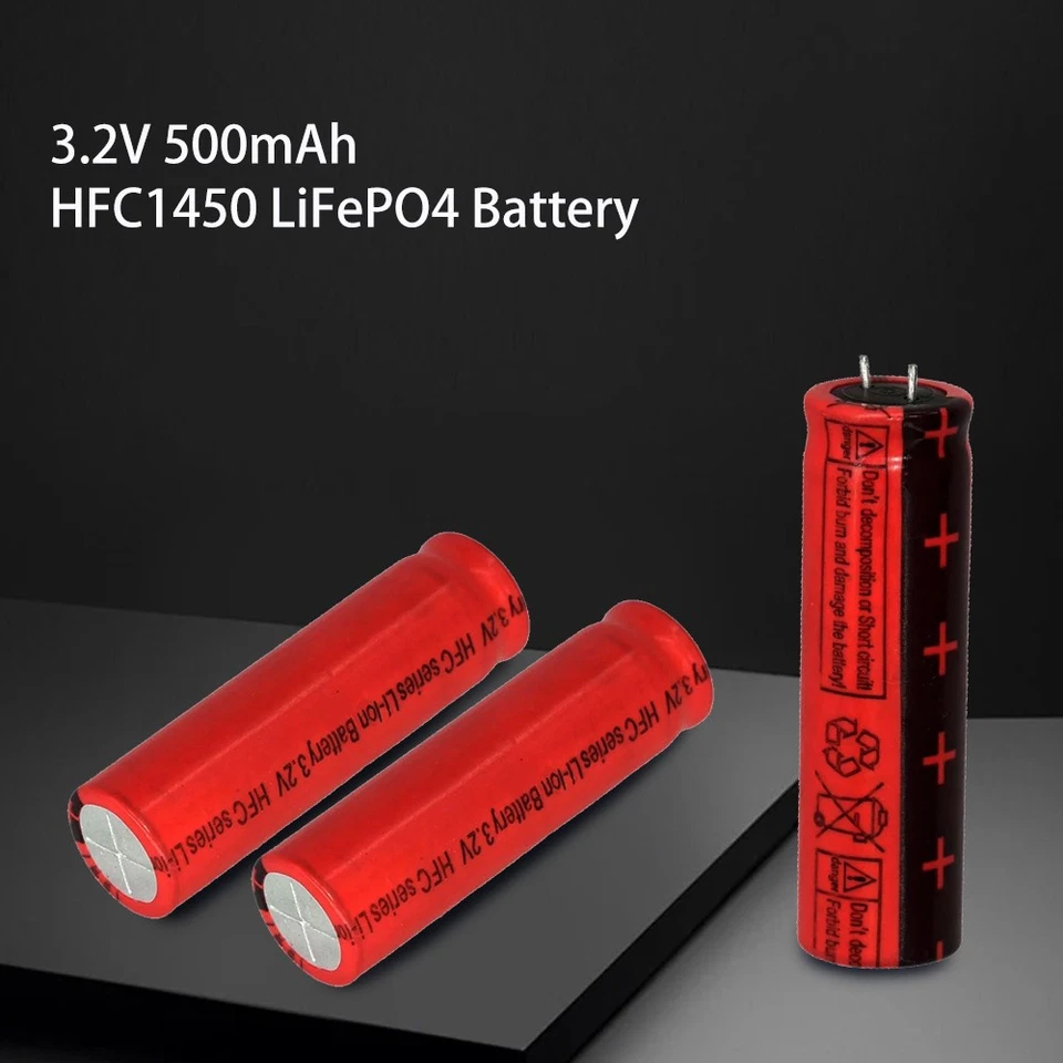 3.2V 500mAh HFC1450 LiFePO4 Capacitive Battery Cell for RC Car Truck Racing Boat - Image 3 of 4