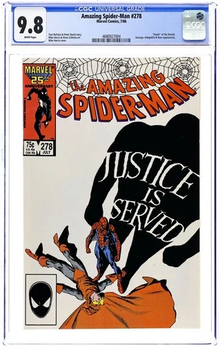 Amazing Spider-Man #278 CGC 9.8 1986 4680927004