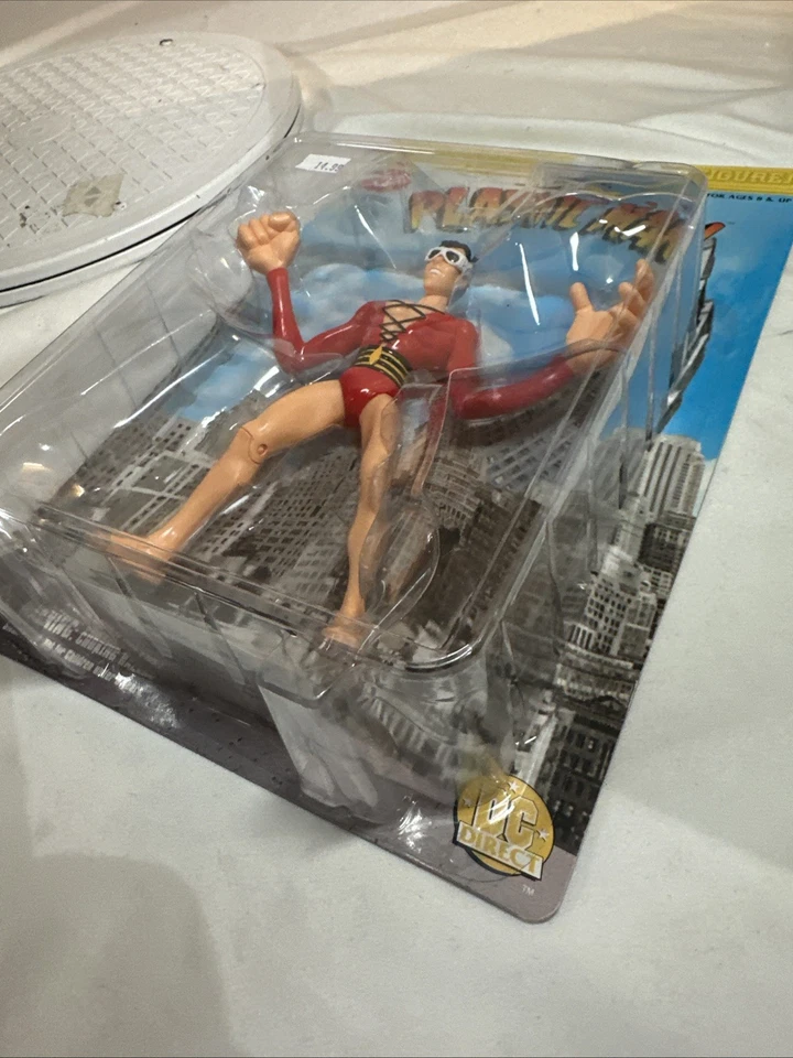 Nueva figura variante DC Direct Plastic Man 1999 vintage sin abrir (Y12) Foto 3 de 4