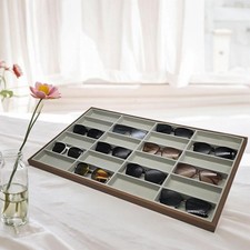 Glasses Display Tray Eyeglasses Organizer Box Multipurpose Portable Jewelry