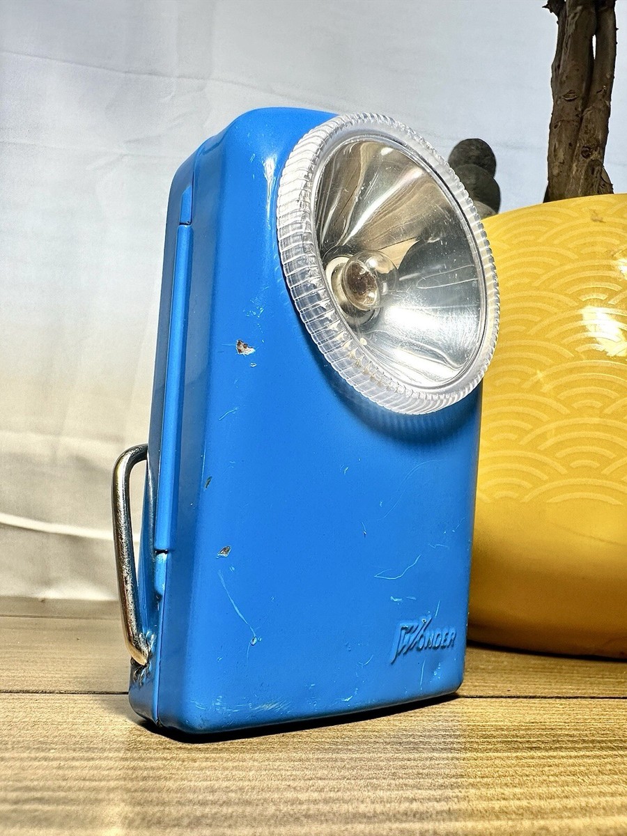 Vintage 1950s Wonder Flashlight Light | Made in France