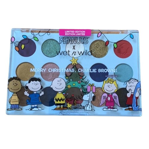 Peanuts X Wet n Wild Merry Christmas Charlie Brown Eyeshadow Palette - Picture 1 of 2