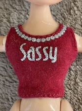 Bratz Doll Clothes Forever Diamondz Sharidan ‘Sassy’ Top