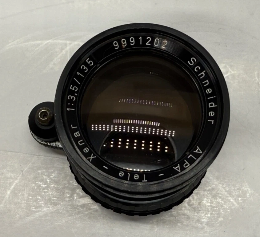 TELEOBJETIVO AUTO ORIGINAL ALPA SCHNEIDER TELE XENAR 135mm F3.5 Foto 2 de 4