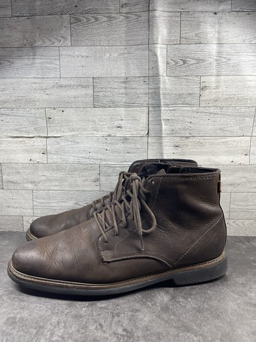 Mark Nason X Skechers Chukka Boots Men 11 M Shoes Leather Lace Up Zip Comfort - Picture 9 of 20