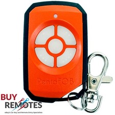 Elsema PentaFOB Five Button FOB43305 Orange Wireless Remote Control Key Fob