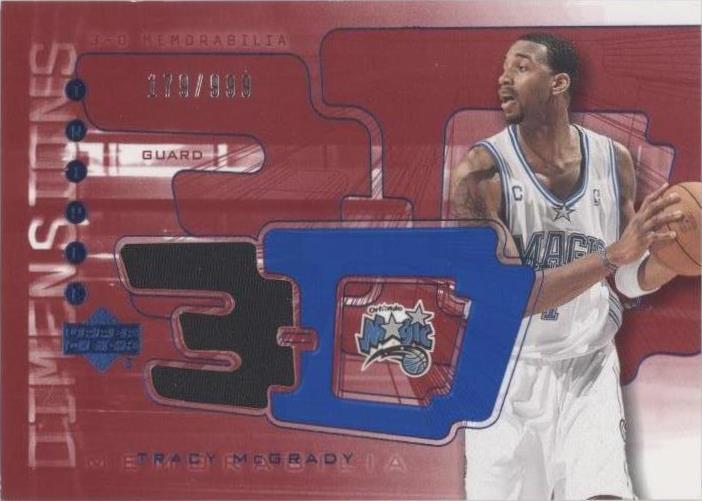 2003-04 Upper Deck Triple Dimensions - Tracy McGrady #3DW17 - 1 of 1