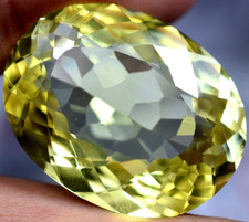 50.75 Ct Natural Ceylon Yellow Sapphire GGL Certified Oval Cut loose Gemstone