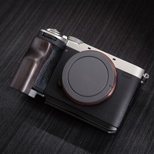 Wood L Hand Grip Holder For Sony a7c2/a7c Camera Aluminum Alloy Baseplate