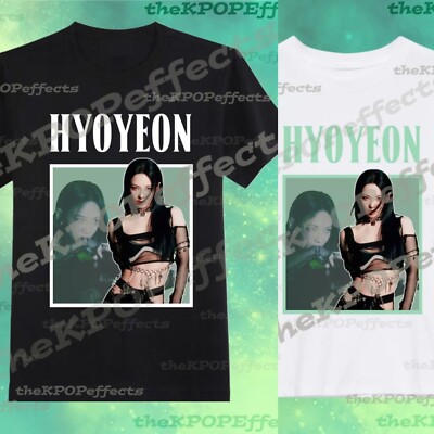 HYO, hyoyeon Girls generation  KPOP TSHIRTS (Multiple Designs, Unisex)