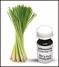 Lemongrass Essential Oil 100% Pure Undiluted (10ML-500ML)