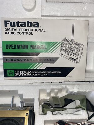 Vintage Futaba Digital Proportional R/C System FP-7FGK 7Channel 4