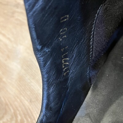 Gucci GG Signature Low Top Black Stripe Canvas CLEAN Shoes 117711 Mens Size 10 Gucci GG Signature Low Top Black Stripe Canvas CLEAN Shoes  main image 4
