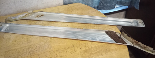 1967 Ford Fairlane Wagon Rear Quarter Trim Matched Pair - Picture 2 of 2