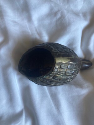 Solid Brass Leonard Silver Quail Animal Bird Made In Korea