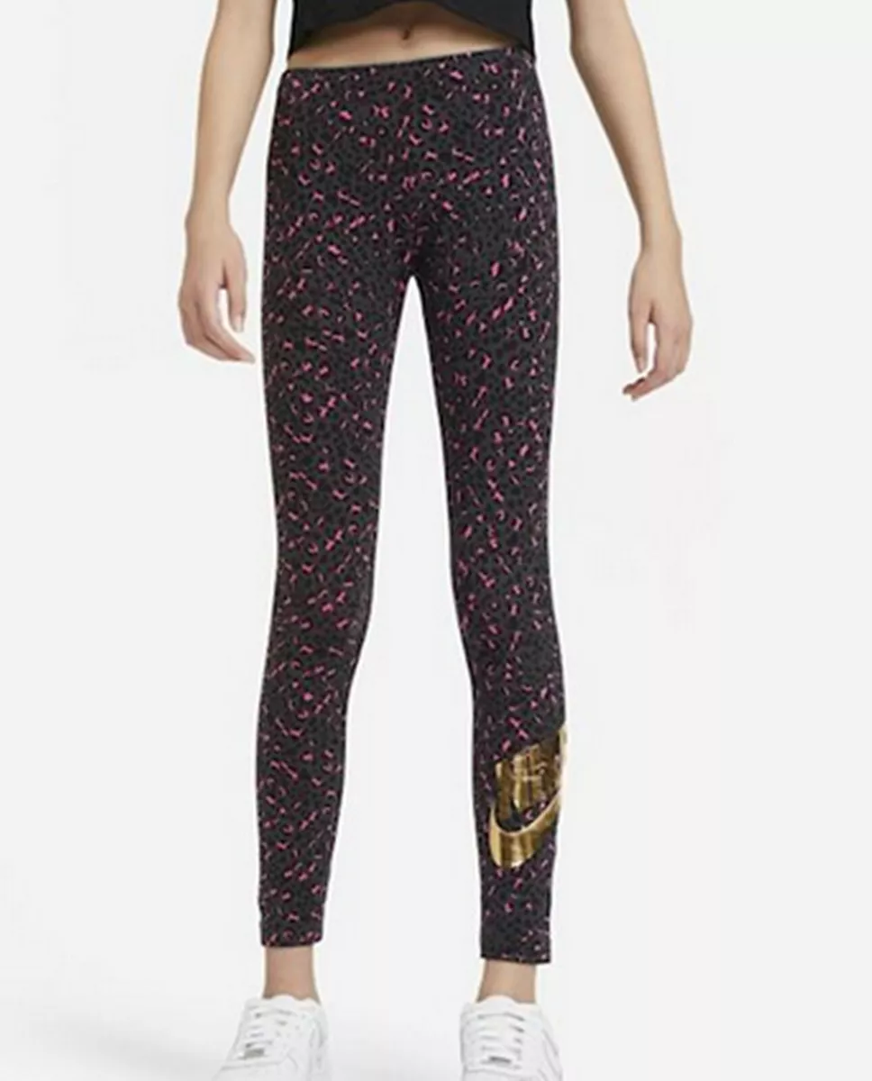 GIRLS NIKE SPORTSWEAR NSW CHEETAH PRINT LEGGINGS AGE 6-13 NEW LIMITED  QUANTITY