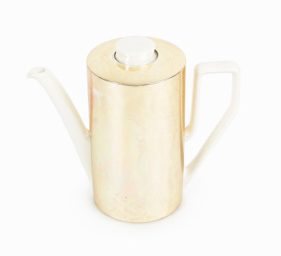 1960s Van Nelle Ceramic Teapot Waku Keramik Kettle Germany Mid Century Tea Pot