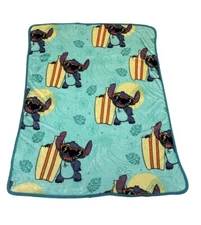 Disney Lilo And Stitch Plush Throw Blanket 37” X 50” Northwest Company