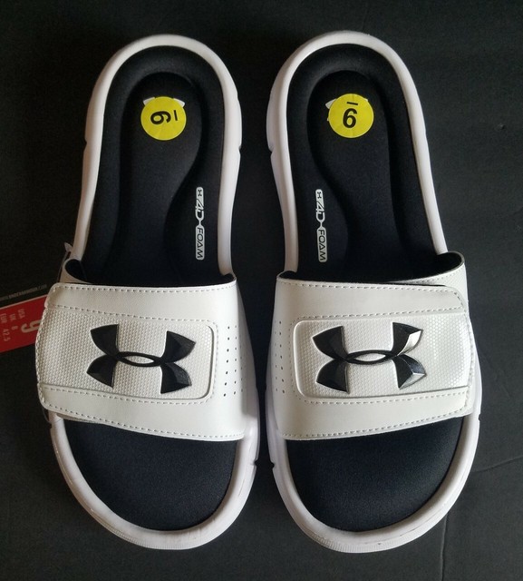 under armor foam slides